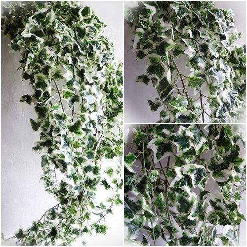 künstliches Efeu 95 cm – Efeubusch Efeuranke Kunstpflanzen Efeuhänger Efeu Ranke