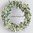 2 x Buchsbaum Ring mit Beeren – grün weiß - Deko Ring Hochzeit