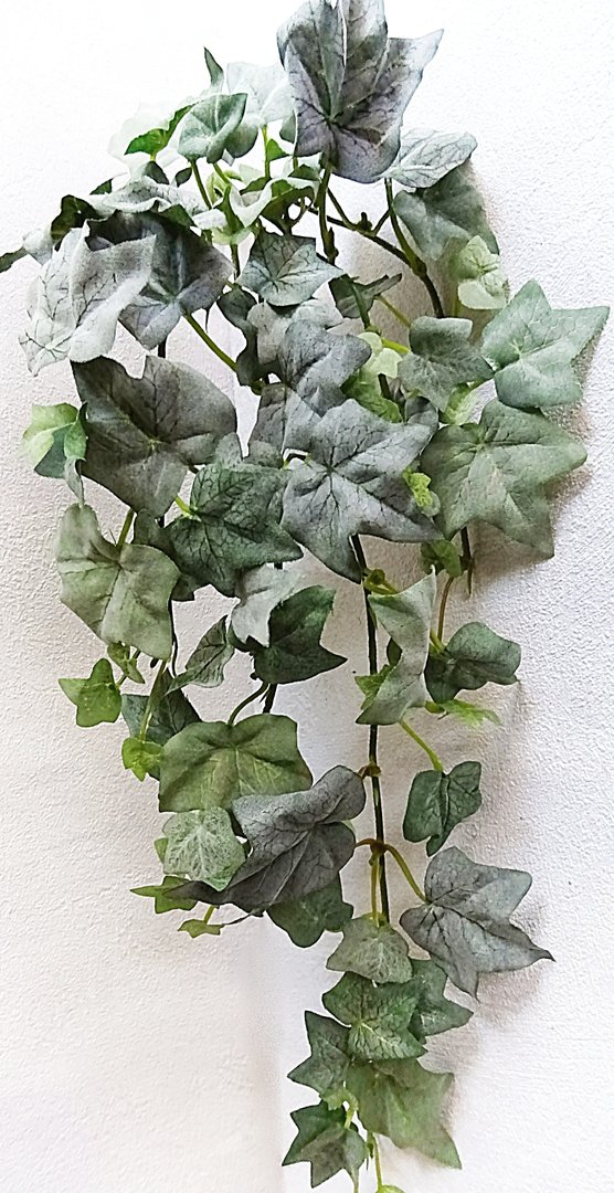 Efeu Ranke künstliches Efeu 45 cm– Efeubusch Efeuranke Kunstpflanzen Efeuhänger 