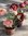 Ranunkel 30 cm rot im Topf- künstliche Blumen Pflanze Kunstpflanzen Kunstblumen