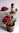 Ranunkel 30 cm rot im Topf- künstliche Blumen Pflanze Kunstpflanzen Kunstblumen