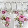 12 Dekoflaschen 10,5 Glasflaschen Glasfläschchen Hänge Tisch Vase Vasen Väschen