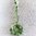 1,8 m Blatt-Blüten Girlande mit Blattwurzeln weiß/ creme - Buchsbaum Draht Deko Blatt Girlande