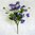 künstliche Hornveilchen 30 cm lila - Stiefmütterchen Kunst Pflanze Blume