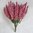 Künstliche Erika rosa 27 cm - Blüten Heidekraut Heide Busch Kunstpflanze wetterfest
