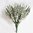 Künstliche Erika weiß 27 cm - Blüten Heidekraut Heide Busch Kunstpflanze wetterfest