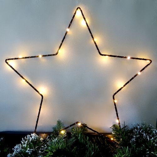 Stern beleuchtet Außen 40 cm