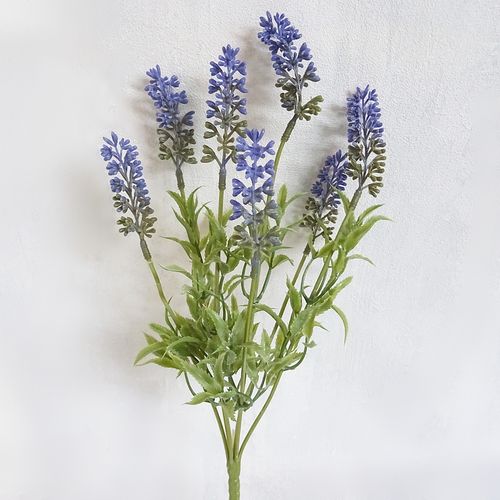 künstlicher Lavendel -  34 cm lila - Strauß Pflanze Kunstblumen Kunstpflanzn