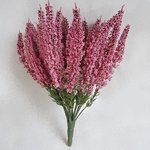 Sonderpreis Künstliche Erika rosa 27 cm - Blüten Heidekraut Heide Busch Kunstpflanze wetterfest